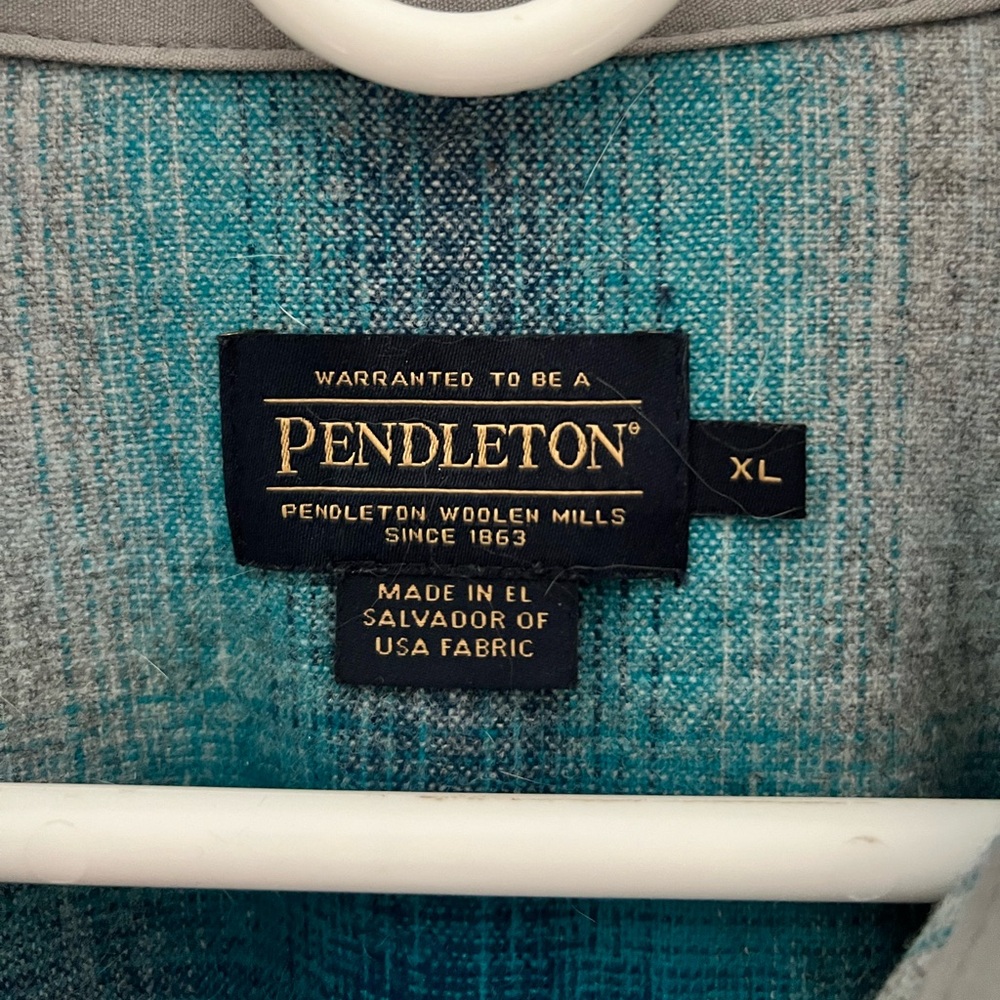 Pendleton Women’s Snap Front Wool Canyon Western Shirt XL - Picture 10 of 12